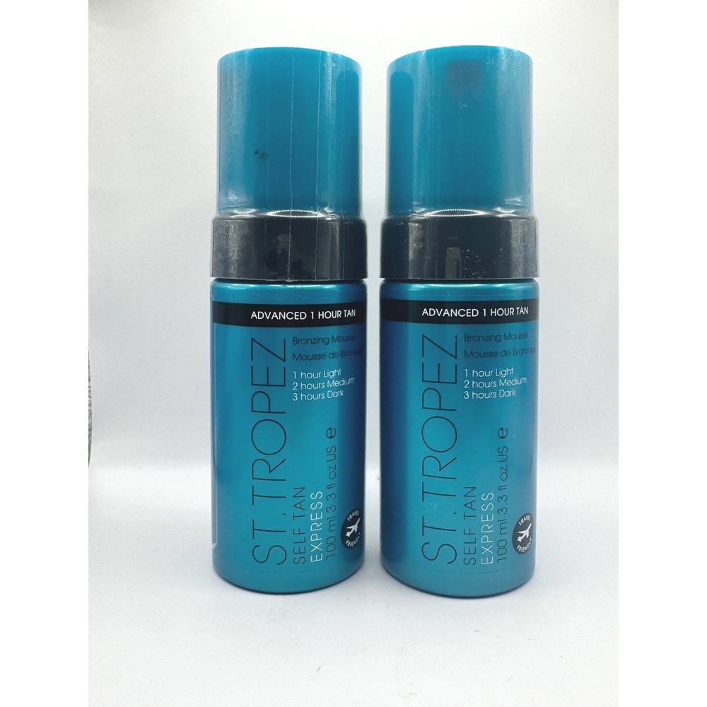 2- St. Tropez Self Tan Express Bronzing Mousse 3.3oz